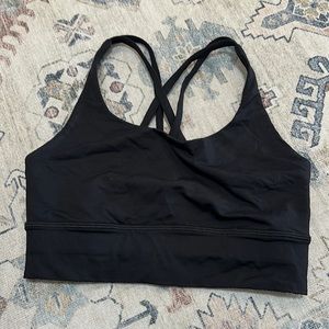 lululemon energy bra long line sz 6